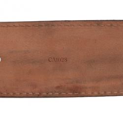 Pre Owned Louis Vuitton Monogram Initials Belt 85CM