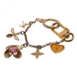 Pre Owned Louis Vuitton Fleur Bee Bag Charm