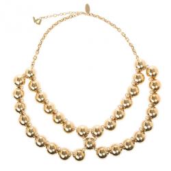 مملوكة مسبقًا Louis Vuitton Over The Rainbow Silver Light Collar Necklace