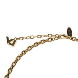 مملوكة مسبقًا Louis Vuitton Over The Rainbow Silver Light Collar Necklace