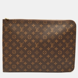 Louis Vuitton Monogram Canvas Poche Documents Portfolio Case