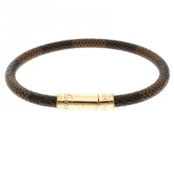 مملوكة مسبقًا سوار لوي فيتون كيب إت لون ذهبي كانفاس دامييه أييبن