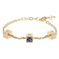 Pre Owned Louis Vuitton Gamble Bracelet 19CM