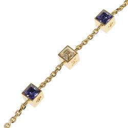 Pre Owned Louis Vuitton Gamble Bracelet 19CM