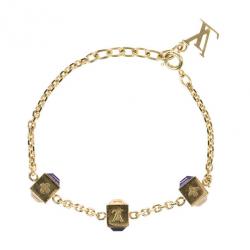 Pre Owned Louis Vuitton Gamble Bracelet 19CM
