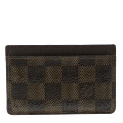 مملوكة مسبقًا حافظة بطاقات لوي فيتون كانفاس دامييه أيبين