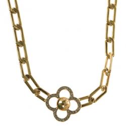 Pre Owned Louis Vuitton Flower Power Necklace