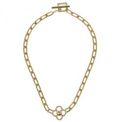 Pre Owned Louis Vuitton Flower Power Necklace