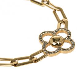 Pre Owned Louis Vuitton Flower Power Necklace
