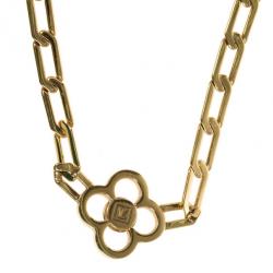 Pre Owned Louis Vuitton Flower Power Necklace