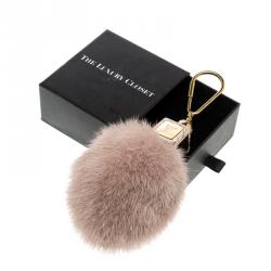 مملوكة مسبقًا دلاية حقائب لوي فيتون فلافي فرو ثعلب وردي 