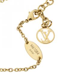 مملوكة مسبقًا سوار لوي فيتون إسينشيال V ذهبي اللون