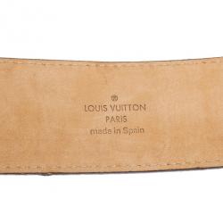 مملوكة مسبقًا Louis Vuitton Damier Ebene Trunks & Bags Belt 90CM