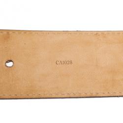 مملوكة مسبقًا Louis Vuitton Damier Ebene Trunks & Bags Belt 90CM