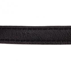 Pre Owned Louis Vuitton Sign It Damier Ebene Leather Bracelet