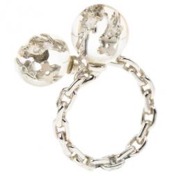 مملوكة مسبقًا Louis Vuitton Bubbles Monogram Ring Size 54.5