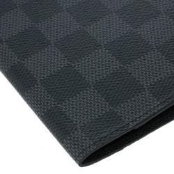 Pre Owned Louis Vuitton Damier Graphite Passport Holder