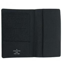 Pre Owned Louis Vuitton Damier Graphite Passport Holder
