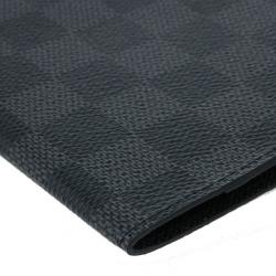 Pre Owned Louis Vuitton Damier Graphite Passport Holder