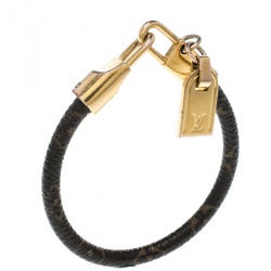 Pre Owned سوار لوي فيتون لاك إيت ذهبي اللون مونوغرامي