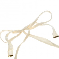 مملوكة مسبقًا قلادة لوي فيتون ستيتمنت برباط قماش خرز متعدد الألوان