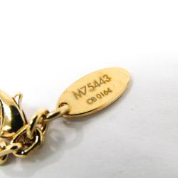 مملوكة مسبقًا Louis Vuitton Charmy Pearl Gold Tone Necklace