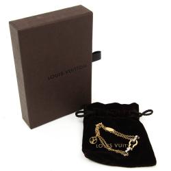 مملوكة مسبقًا Louis Vuitton Gold and Silver Tone Soft Bracelet