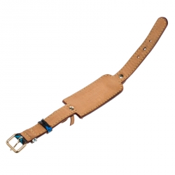 مملوكة مسبقًا سوار لوي فيتون  ID كانفاس مونوغرامي وجلد أسود متعدد الألوان