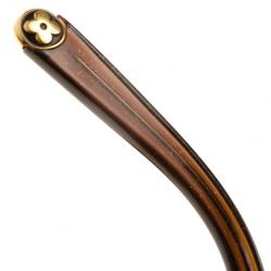 Pre Owned Louis Vuitton Brown Glitter Hortensia Woman Sunglasses