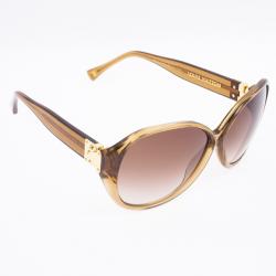 Pre Owned Louis Vuitton Hazel Glitter Soupcon Oversize Womens Sunglsses
