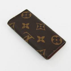 Pre Owned Louis Vuitton Monogram Canvas 4 Key Holder