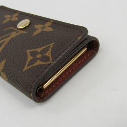 Pre Owned Louis Vuitton Monogram Canvas 4 Key Holder