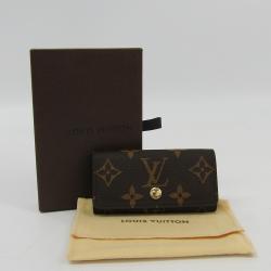Pre Owned Louis Vuitton Monogram Canvas 4 Key Holder