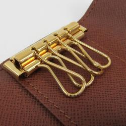 Pre Owned Louis Vuitton Monogram Canvas 4 Key Holder