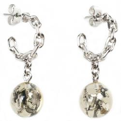 مملوكة مسبقًا Louis Vuitton Bubbles Inclusion Earrings