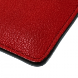 مملوكة مسبقًا Louis Vuitton Red Monogram Canvas and Leather Kimono Card Case