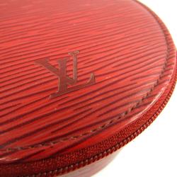 Pre Owned Louis Vuitton Red Epi Leather Ecrin Bijoux Jewelry Case