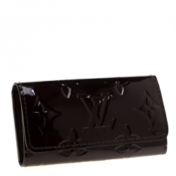 Pre Owned محفظة مفاتيح لوي فيتون فيرنيه أمارانت مونوغرامي 4 حلقات 