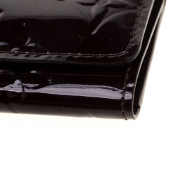 Pre Owned محفظة مفاتيح لوي فيتون فيرنيه أمارانت مونوغرامي 4 حلقات 