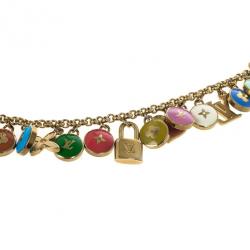 Pre Owned Louis Vuitton Pastilles Chains Key Ring