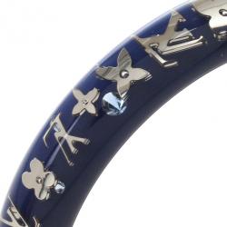 Pre Owned Louis Vuitton Inclusion Blue Small Bracelet 19 CM