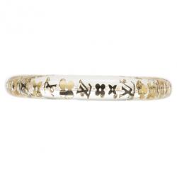 Pre Owned Louis Vuitton Inclusion Transparent Small Bracelet 19 CM