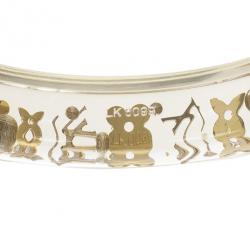 Pre Owned Louis Vuitton Inclusion Transparent Small Bracelet 19 CM