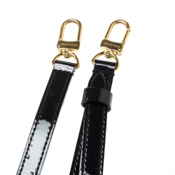 مملوكة مسبقًا Louis Vuitton Black Vernis Adjustable Shoulder Strap