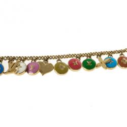 Pre Owned Louis Vuitton Pastilles Chains Key Ring