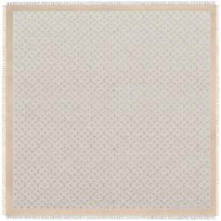 مملوكة مسبقًا شال لوي فيتون مونوغرامي لامع رصاصي