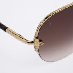 Pre Owned Louis Vuitton Petite Viola Pilote Woman Aviators