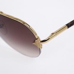 Pre Owned Louis Vuitton Petite Viola Pilote Woman Aviators