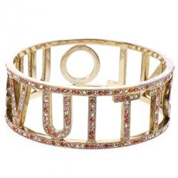 Pre Owned Louis Vuitton 1001 Nuits Crystal Bangle