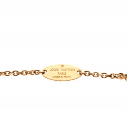 Pre Owned سوار لوي فيتون أسينشيال  LV & Me حرف E ذهبي اللون